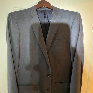 JCrew Ludlow Suit Jacket Italian Wool 40R - Heather Blue
